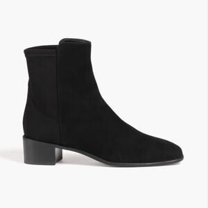 Stuart Weitzman Easyon Reserve suede and neoprene ankle boots Size 5